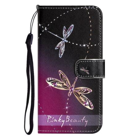 Etui Folio Samsung Galaxy S24 5g Ważki Na Pasku