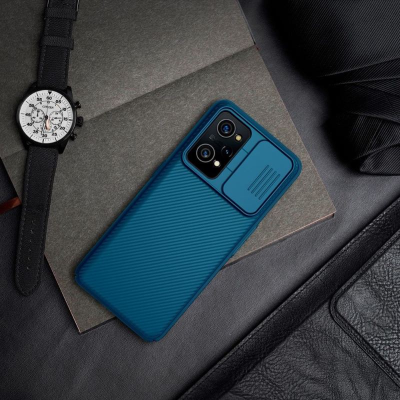 Etui do Realme GT Neo 3T / Neo 2 Camshield Z Tylną Osłoną Obiektywu