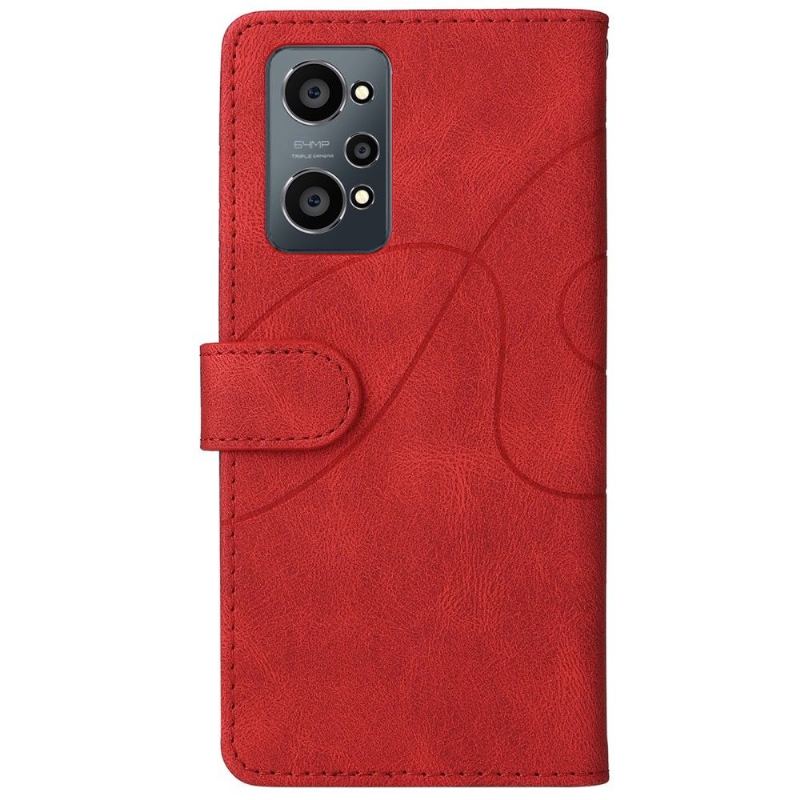 Etui Folio do Realme GT Neo 3T / Neo 2 Bicolor Artystyczny