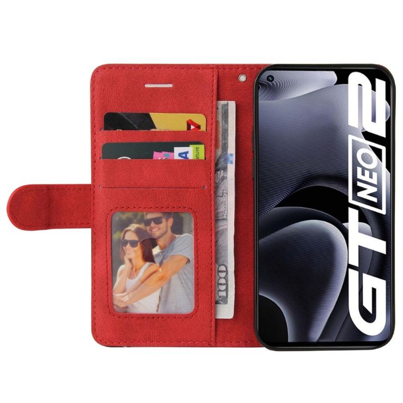 Etui Folio do Realme GT Neo 3T / Neo 2 Bicolor Artystyczny