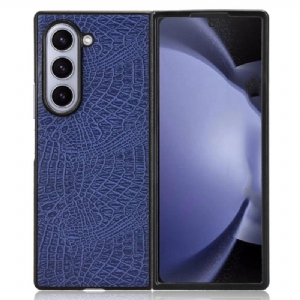 Etui Do Samsung Galaxy Z Fold 6 Efekt Skóry