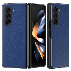 Etui Do Samsung Galaxy Z Fold 6 Sztuczna Skóra Liczi