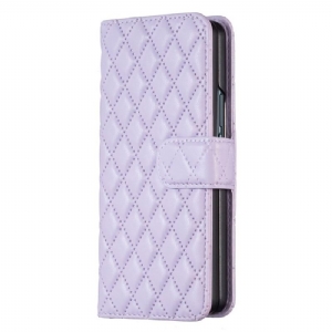 Etui Folio Samsung Galaxy Z Fold 6 Pikowane Etui Ochronne