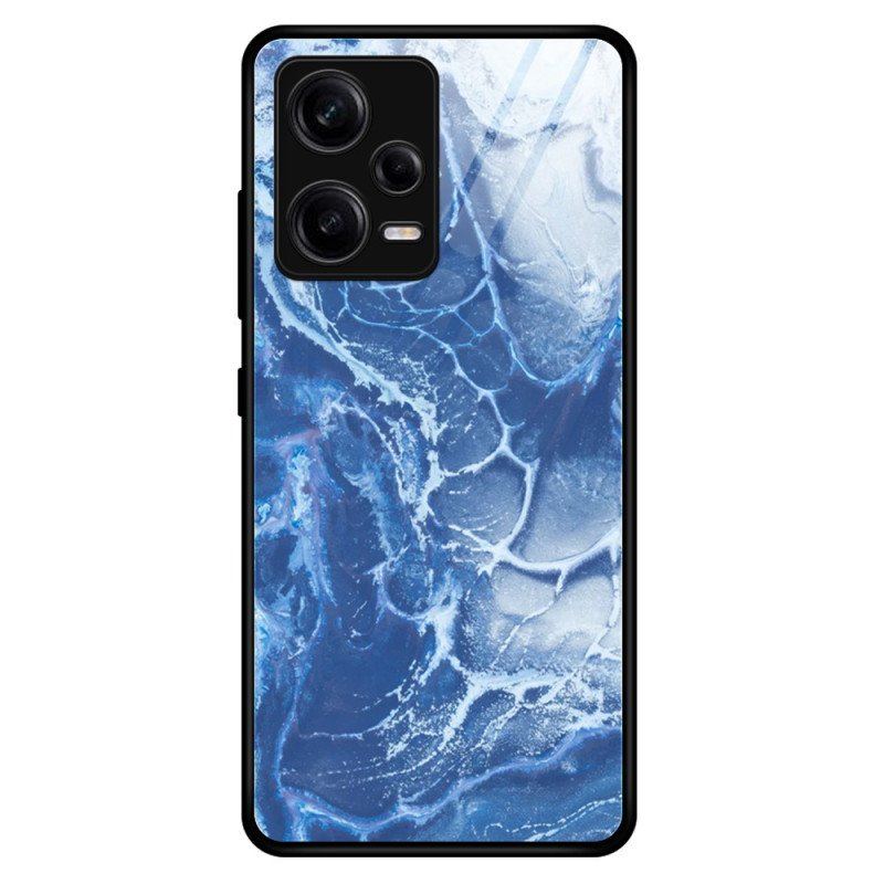 Etui do Xiaomi Redmi Note 12 Pro Szkło Hartowane W Kolorach Marmuru