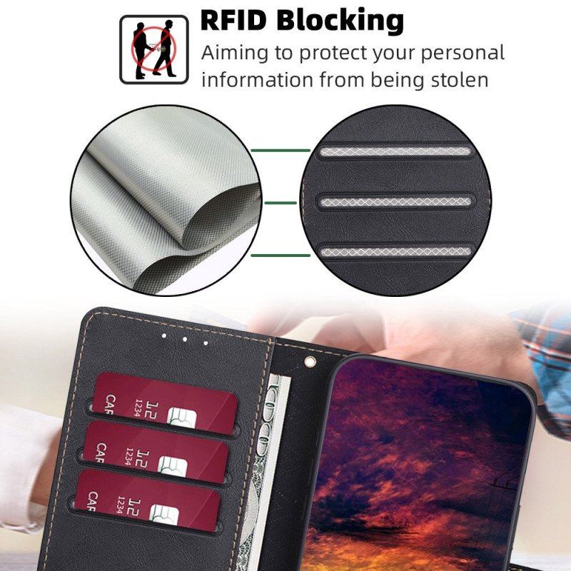 Etui Folio do Xiaomi Redmi Note 12 Pro Klasyczny Rfid