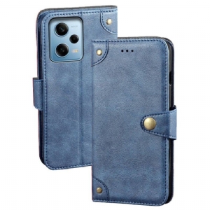 Etui Folio do Xiaomi Redmi Note 12 Pro Przycisk Magnetyczny