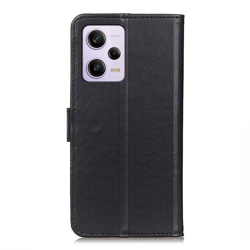 Etui Folio do Xiaomi Redmi Note 12 Pro Sztuczna Skóra