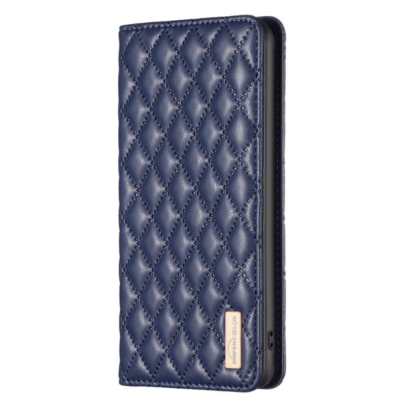 Etui Na Telefon do Xiaomi Redmi Note 12 Pro Etui Folio Pikowany Binfen Kolor