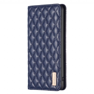 Etui Na Telefon do Xiaomi Redmi Note 12 Pro Etui Folio Pikowany Binfen Kolor