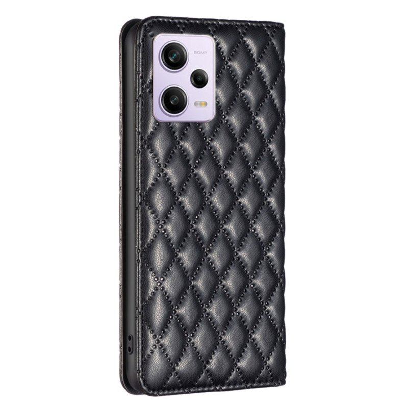 Etui Na Telefon do Xiaomi Redmi Note 12 Pro Etui Folio Pikowany Binfen Kolor