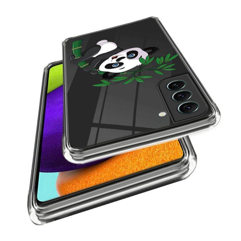 Etui do Samsung Galaxy S23 5G Bezszwowa Panda Na Bambusie