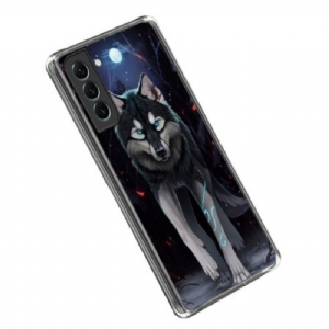 Etui do Samsung Galaxy S23 5G Graficzny Wilk