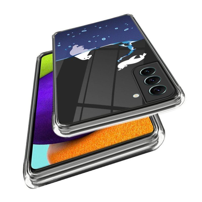 Etui do Samsung Galaxy S23 5G Gry Morskie