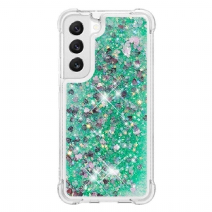 Etui do Samsung Galaxy S23 5G Pragnienia Cekiny