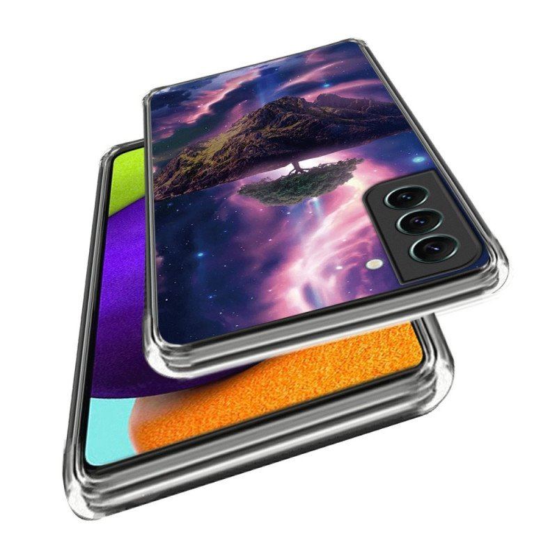 Etui do Samsung Galaxy S23 5G Silikonowe Futurystyczne Drzewo