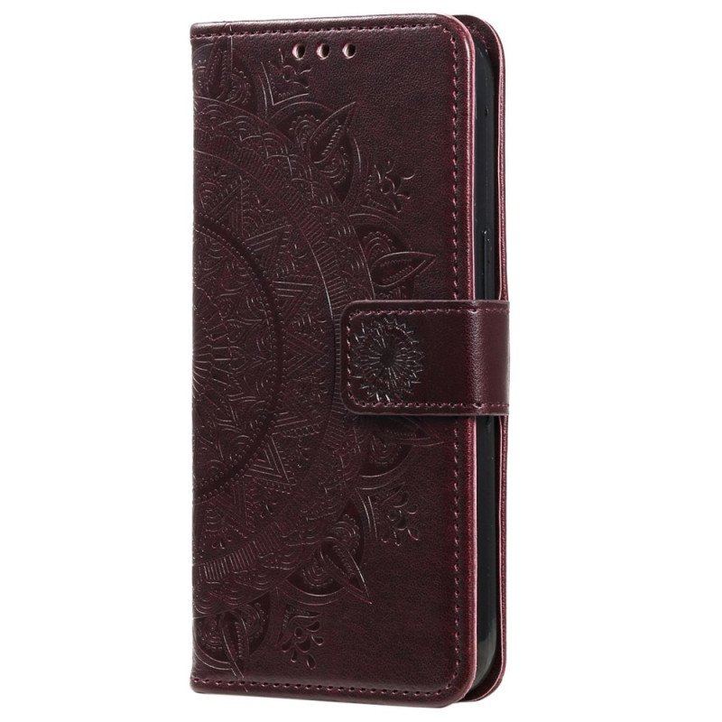 Etui Folio do Samsung Galaxy S23 5G Mandala Słońca