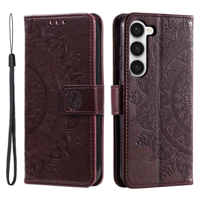 Etui Folio do Samsung Galaxy S23 5G Mandala Słońca