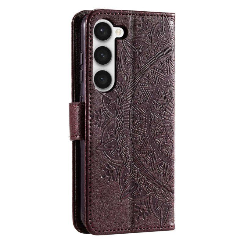 Etui Folio do Samsung Galaxy S23 5G Mandala Słońca