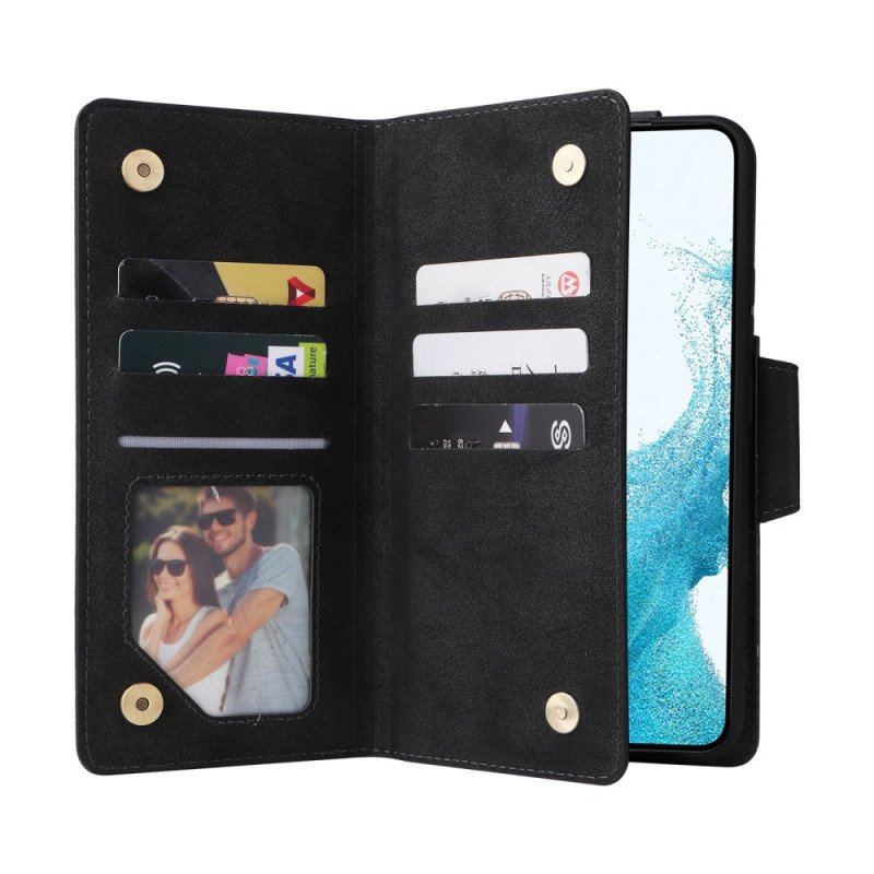 Etui Folio do Samsung Galaxy S23 5G Multi-karty I Portfel