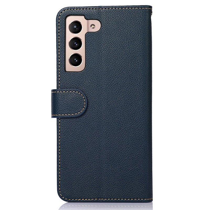 Etui Folio do Samsung Galaxy S23 5G Rfid Khazneh W Stylu Liczi