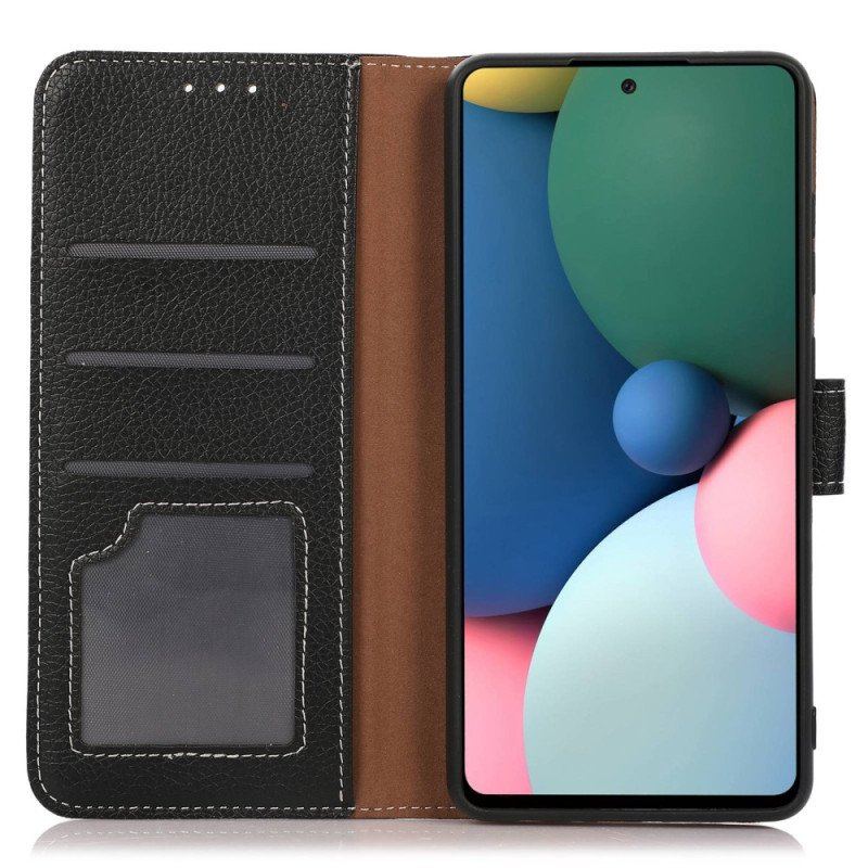 Etui Folio do Samsung Galaxy S23 5G Styl Skóry Liczi