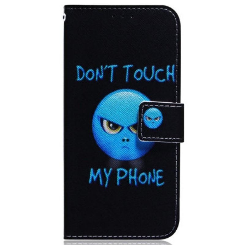 Etui Folio do Samsung Galaxy S23 5G Telefon Z Emotikonami