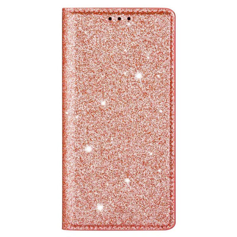 Etui Na Telefon do Samsung Galaxy S23 5G Etui Folio Cekinowy Styl