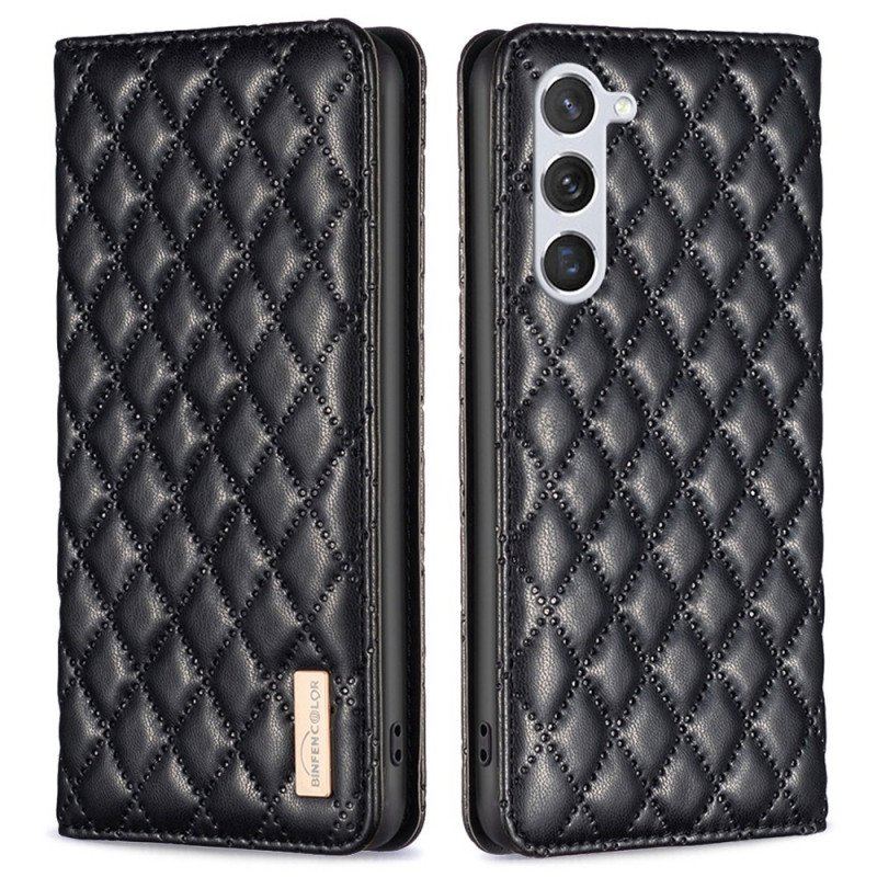 Etui Na Telefon do Samsung Galaxy S23 5G Etui Folio Pikowany Binfen Kolor