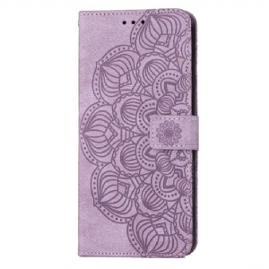 Obudowa Etui Na Telefon do Samsung Galaxy S23 5G z Łańcuch Paskowata Mandala