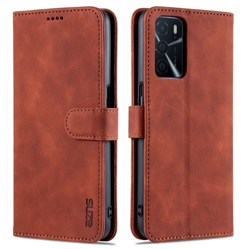 Etui do Oppo A16 / A16s Etui Folio Azns Posiadacz Karty