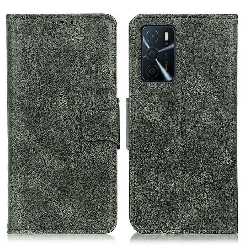 Etui Folio do Oppo A16 / A16s Classic Skórzany Futerał Faux Leather Folio Stand Funkcja