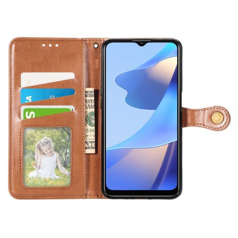 Etui Folio do Oppo A16 / A16s Indila Etui Na Karty Ze Sztucznej Skóry