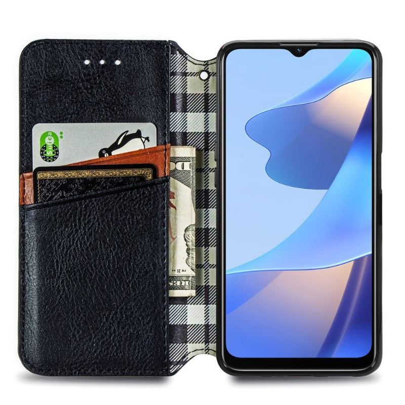 Etui Folio do Oppo A16 / A16s Kub Design Posiadacz Karty