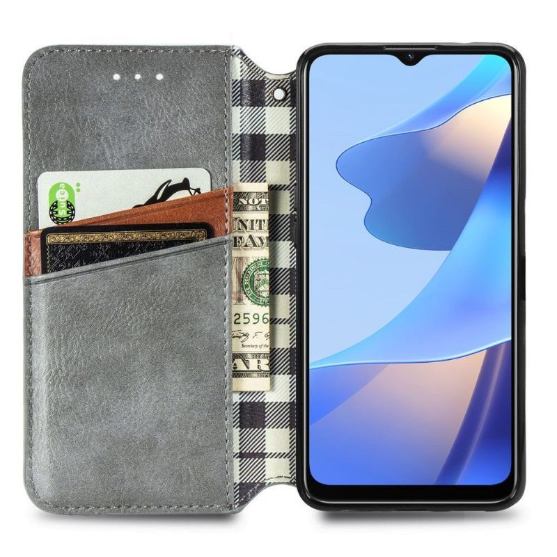 Etui Folio do Oppo A16 / A16s Kub Design Posiadacz Karty