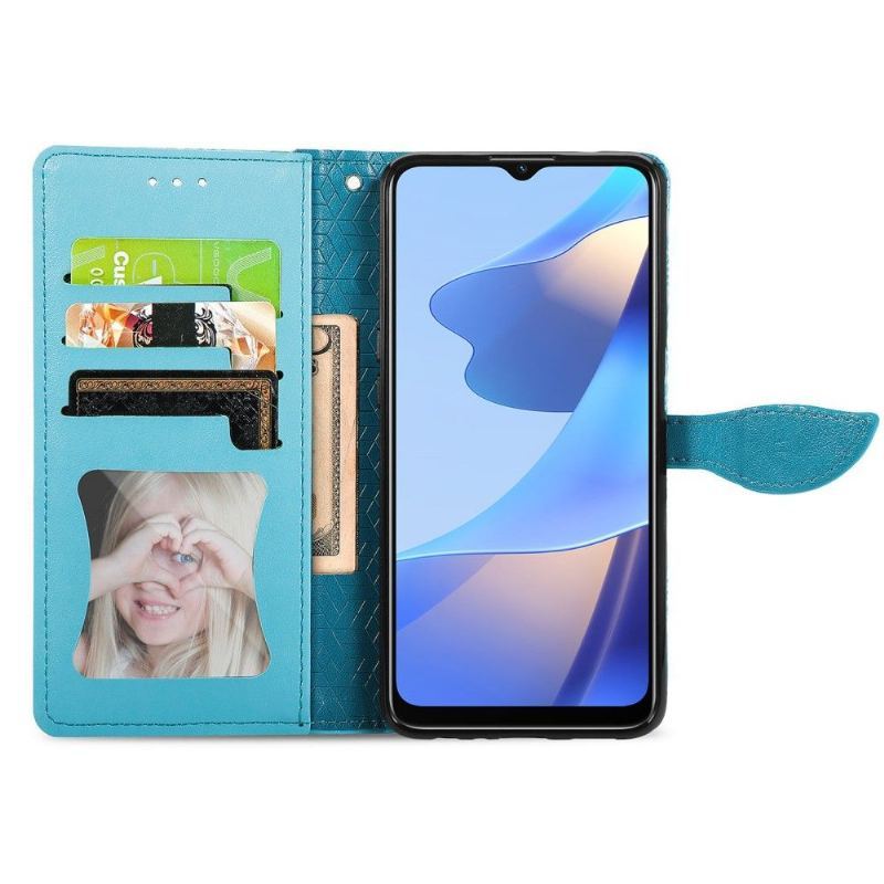 Etui Folio do Oppo A16 / A16s Mandala Liść