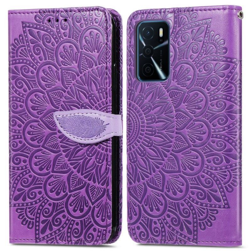 Etui Folio do Oppo A16 / A16s Mandala Liść