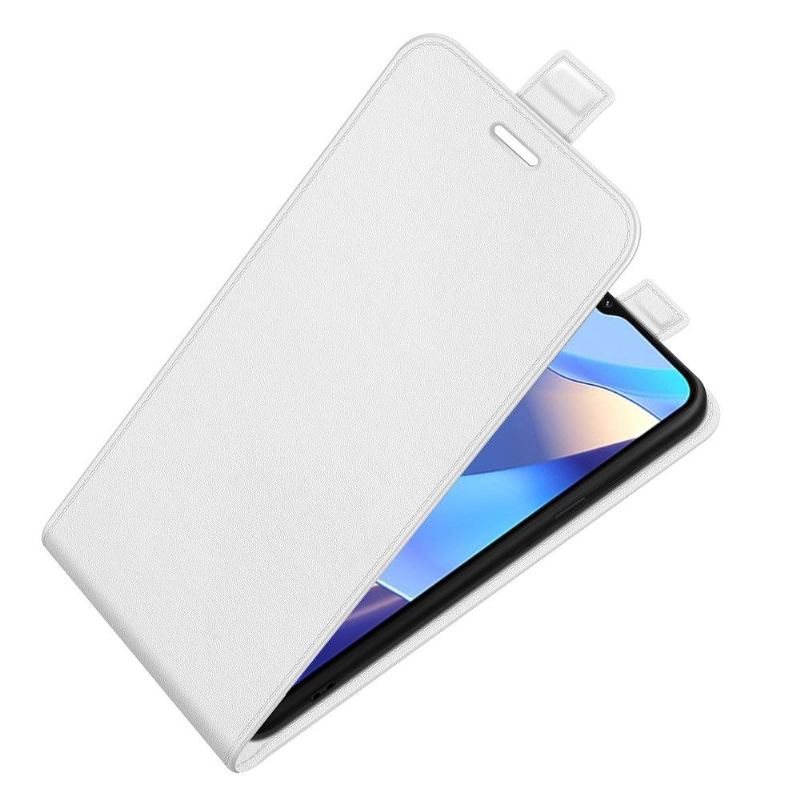 Skórzany Futerał do Oppo A16 / A16s Anti-fall Etui Folio Ze Sztucznej Skóry W Pionie