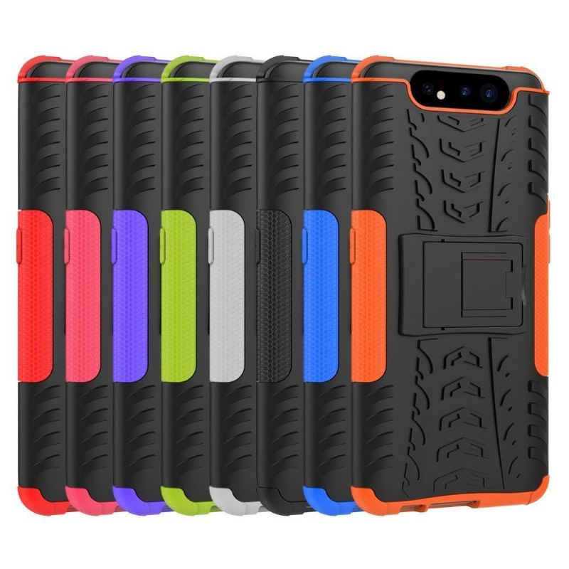 Etui do Samsung Galaxy A80 Classic Antypoślizgowe Ze Zintegrowanym Wsparciem