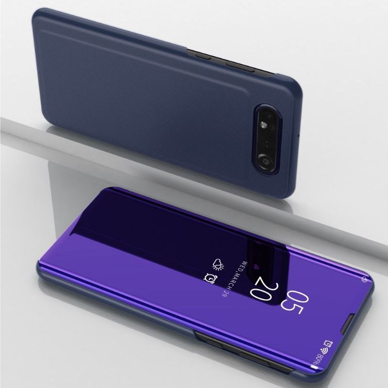 Futerały do Samsung Galaxy A80 Etui Folio Efekt Lustra