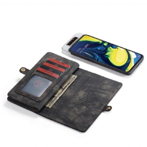 Futerały Etui Folio do Samsung Galaxy A80 Obrzeża 2w1 Magnetyczny