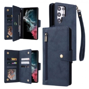 Etui Folio do Samsung Galaxy S23 Ultra 5G Multi-karty I Portfel