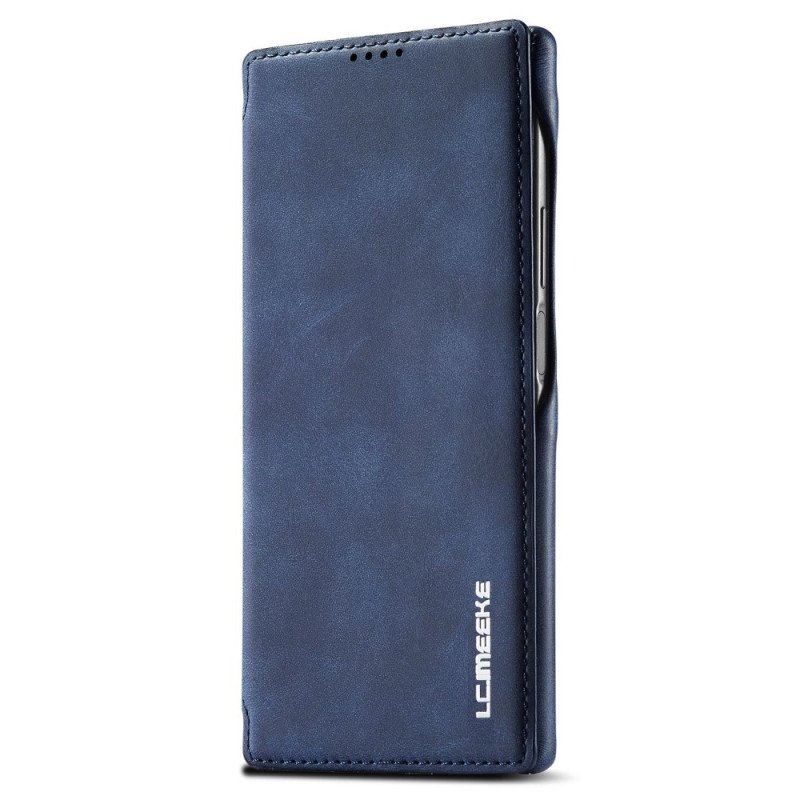 Etui Na Telefon do Samsung Galaxy S23 Ultra 5G Etui Folio Efekt Skóry Lc.imeeke Efekt Skóry