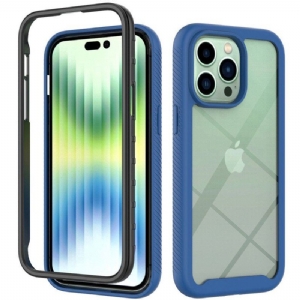 Etui do iPhone 14 Pro Max Hybrydowy Zderzak Ramy