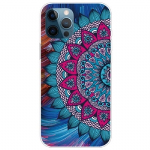 Etui do iPhone 14 Pro Max Kolorowa Mandala