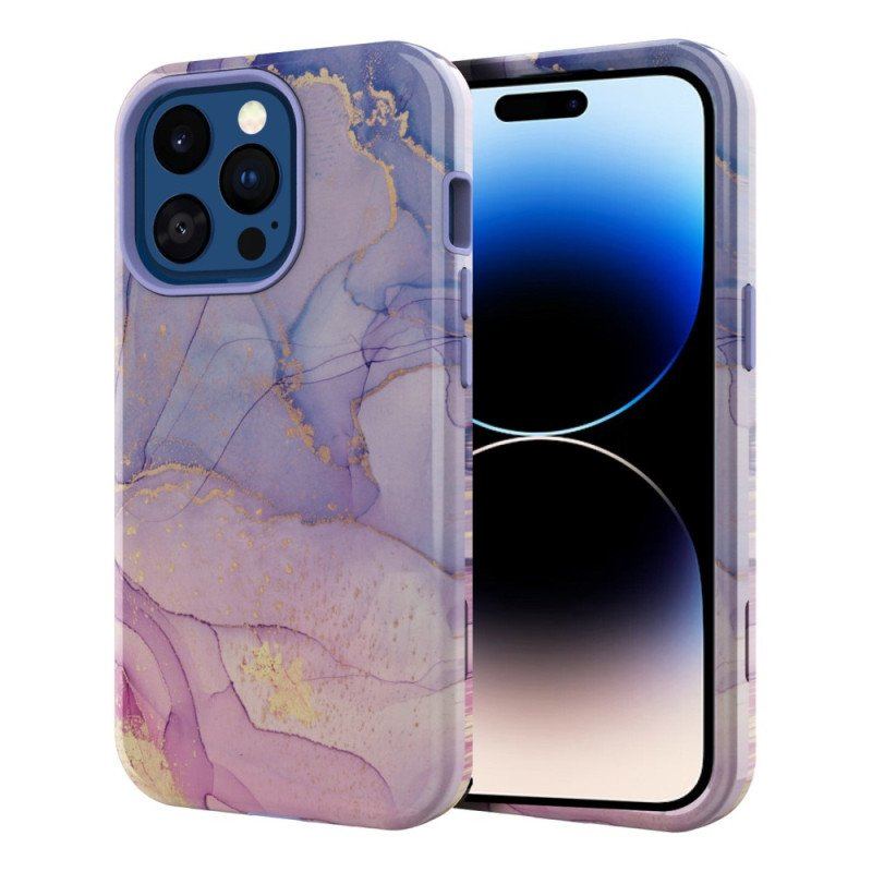 Etui do iPhone 14 Pro Max Luksusowy Marmur