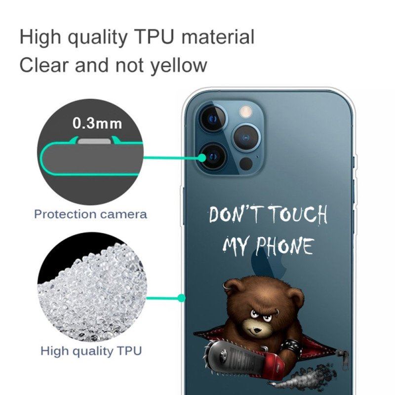 Etui do iPhone 14 Pro Max Marsjański Niebezpieczny Niedźwiedź