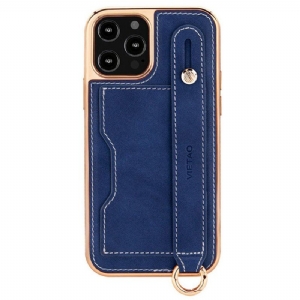 Etui do iPhone 14 Pro Max Etui Na Karty Z Paskiem Podtrzymującym Vietao