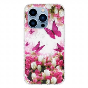 Etui do iPhone 14 Pro Max Stylowe Motyle