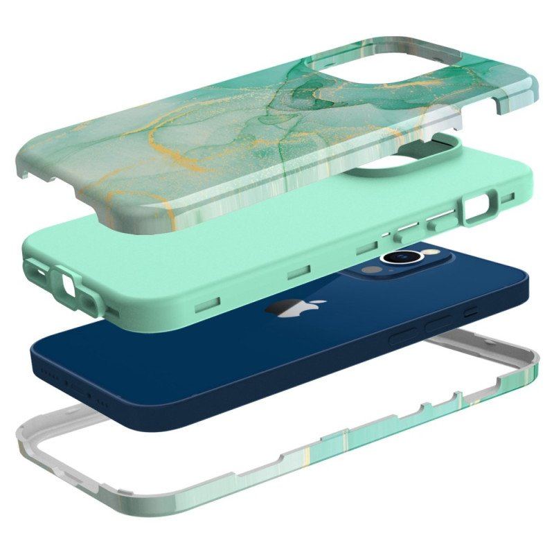 Etui do iPhone 14 Pro Max Wspaniały Marmur