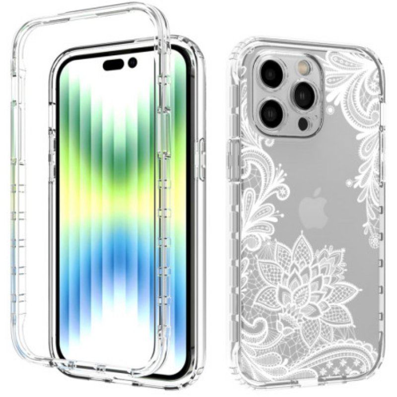 Etui do iPhone 14 Pro Max Wzmocniona Koronka